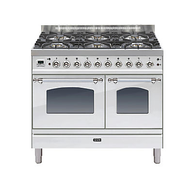ILVE PDN1006E3 Milano Dual Fuel Range Cooker Stainless Steel ILVE PDN1006E3 Milano Dual Fuel Range Cooker Stainless Steel